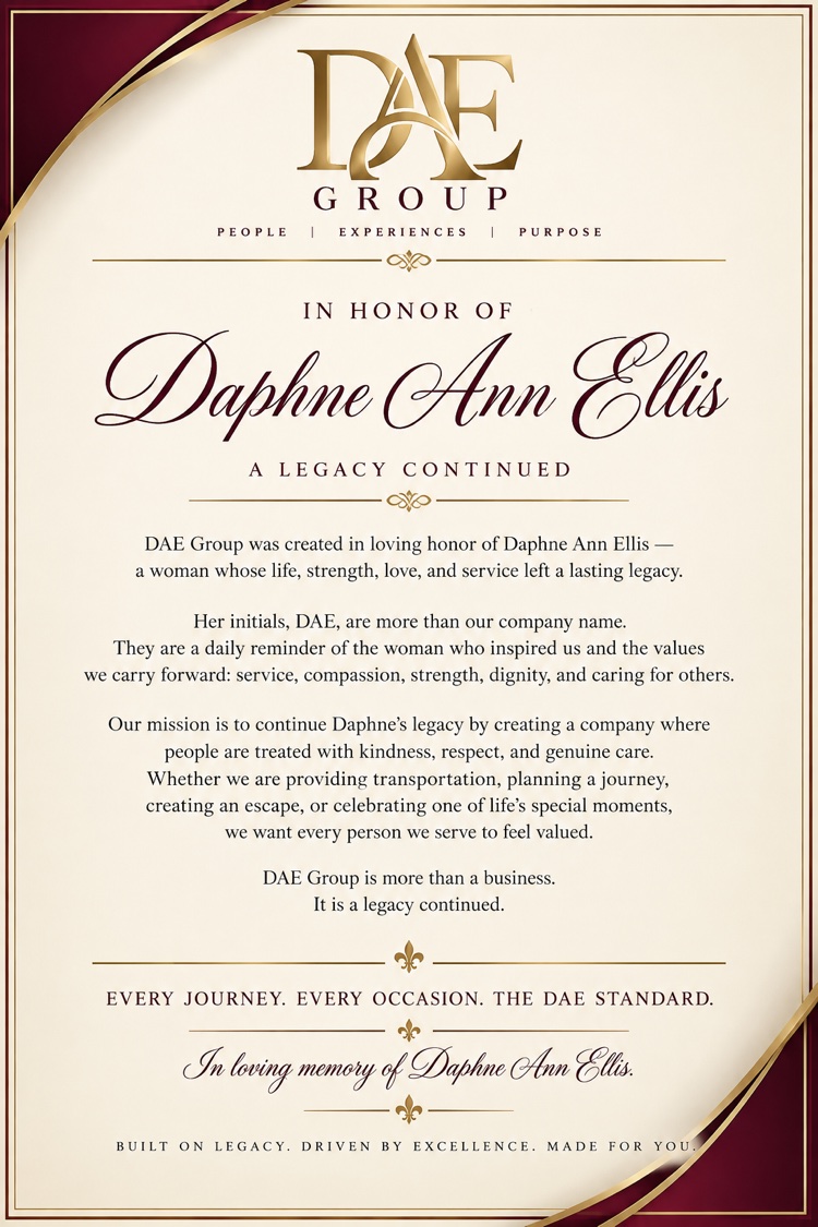 In honor of Daphne Ann Ellis — A Legacy Continued